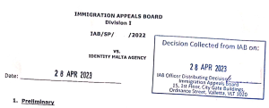 Immigration lawyer Malta