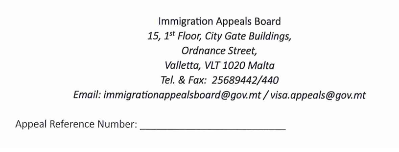 Immigration Appeals Board Malta